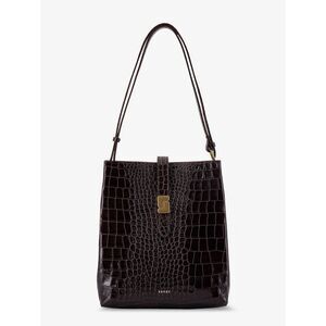 Soeur Women Bello Leather Shoulder Bag With Croco Effect